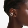 Cercei tip „Ear Cuffs” Hyperbola cu tăieturi mixte, albi, finisaj metalic mixt Cercei tip „Ear Cuffs” Hyperbola cu tăieturi mixte, albi, finisaj metalic mixt