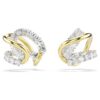 Cercei tip „Ear Cuffs” Hyperbola cu tăieturi mixte, albi, finisaj metalic mixt Cercei tip „Ear Cuffs” Hyperbola cu tăieturi mixte, albi, finisaj metalic mixt