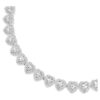 Colier Ariana Grande X Swarovski cu tăieturi mixte, inimă, alb, placat cu rodiu Colier Ariana Grande X Swarovski cu tăieturi mixte, inimă, alb, placat cu rodiu