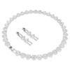 Colier Ariana Grande X Swarovski cu tăieturi mixte, inimă, alb, placat cu rodiu Colier Ariana Grande X Swarovski cu tăieturi mixte, inimă, alb, placat cu rodiu