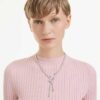 Colier Ariana Grande X Swarovski cu tăieturi mixte, libelulă, multicolor, placat cu rodiu Colier Ariana Grande X Swarovski cu tăieturi mixte, libelulă, multicolor, placat cu rodiu