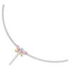 Colier Ariana Grande X Swarovski în formă de Y, tăieturi mixte, libelulă, multicolor, placat cu rodiu Colier Ariana Grande X Swarovski în formă de Y, tăieturi mixte, libelulă, multicolor, placat cu rodiu