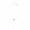 Colier Ariana Grande X Swarovski în formă de Y, tăieturi mixte, libelulă, multicolor, placat cu rodiu Colier Ariana Grande X Swarovski în formă de Y, tăieturi mixte, libelulă, multicolor, placat cu rodiu
