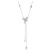 Colier Ariana Grande X Swarovski în formă de Y, tăieturi mixte, libelulă, multicolor, placat cu rodiu Colier Ariana Grande X Swarovski în formă de Y, tăieturi mixte, libelulă, multicolor, placat cu rodiu
