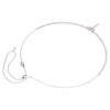 Colier Ariana Grande X Swarovski în formă de Y, tăieturi mixte, libelulă, multicolor, placat cu rodiu Colier Ariana Grande X Swarovski în formă de Y, tăieturi mixte, libelulă, multicolor, placat cu rodiu