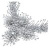 Colier Galaxy cu diamante create în laborator, 156,62 Ct Tw, forme mixte, aur alb de 18K Colier Galaxy cu diamante create în laborator, 156,62 Ct Tw, forme mixte, aur alb de 18K