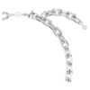 Colier Idyllia cu perle de cristal, tăieturi mixte, alb, placat cu rodiu Colier Idyllia cu perle de cristal, tăieturi mixte, alb, placat cu rodiu