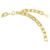 Colier Idyllia cu tăieturi mixte, pavé, flori, multicolor, placat cu aur Colier Idyllia cu tăieturi mixte, pavé, flori, multicolor, placat cu aur