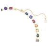 Colier Imber cu tăieturi mixte, multicolor, placat cu ton auriu Colier Imber cu tăieturi mixte, multicolor, placat cu ton auriu