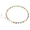 Colier Imber cu tăieturi mixte, multicolor, placat cu ton auriu Colier Imber cu tăieturi mixte, multicolor, placat cu ton auriu