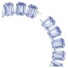 Colier Millenia cu cristale supradimensionate, tăietură octogonală, albastru, placat cu rodiu Colier Millenia cu cristale supradimensionate, tăietură octogonală, albastru, placat cu rodiu
