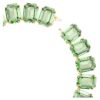 Colier Millenia cu cristale supradimensionate, tăietură octogonală, verde, placat cu aur Colier Millenia cu cristale supradimensionate, tăietură octogonală, verde, placat cu aur