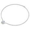 Colier Octagon cu diamante create în laborator, 12,86 Ct Tw, formă octogonală, aur alb de 18K Colier Octagon cu diamante create în laborator, 12,86 Ct Tw, formă octogonală, aur alb de 18K