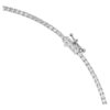Colier Octagon cu diamante create în laborator, 12,86 Ct Tw, formă octogonală, aur alb de 18K Colier Octagon cu diamante create în laborator, 12,86 Ct Tw, formă octogonală, aur alb de 18K