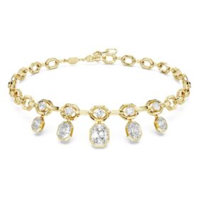 Colier octogonal cu diamante create în laborator, 12,56 Ct Tw, forme mixte, aur galben de 18K Colier octogonal cu diamante create în laborator, 12,56 Ct Tw, forme mixte, aur galben de 18K