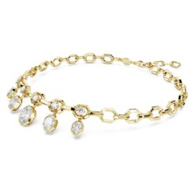 Colier octogonal cu diamante create în laborator, 12,56 Ct Tw, forme mixte, aur galben de 18K Colier octogonal cu diamante create în laborator, 12,56 Ct Tw, forme mixte, aur galben de 18K