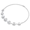 Colier octogonal cu diamante create în laborator, 37,70 Ct Tw, formă octogonală, aur alb de 18K Colier octogonal cu diamante create în laborator, 37,70 Ct Tw, formă octogonală, aur alb de 18K