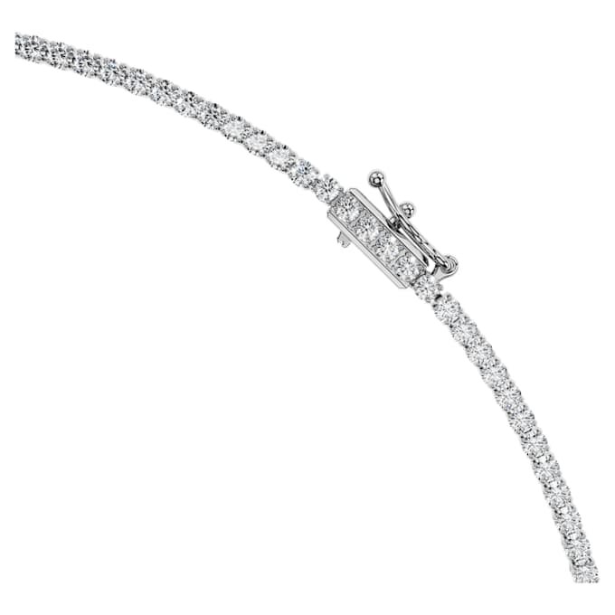 Colier octogonal cu diamante create în laborator, 37,70 Ct Tw, formă octogonală, aur alb de 18K Colier octogonal cu diamante create în laborator, 37,70 Ct Tw, formă octogonală, aur alb de 18K