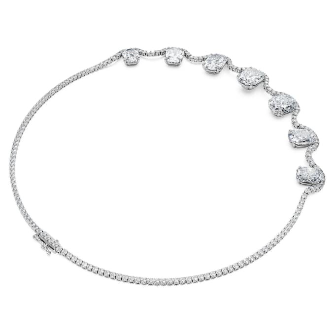 Colier octogonal cu diamante create în laborator, 37,70 Ct Tw, formă octogonală, aur alb de 18K Colier octogonal cu diamante create în laborator, 37,70 Ct Tw, formă octogonală, aur alb de 18K