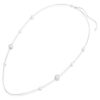 Colier „Snake Strandage” cu perle de cristal, tăieturi mixte, Anul Șarpelui, alb, placat cu rodiu Colier „Snake Strandage” cu perle de cristal, tăieturi mixte, Anul Șarpelui, alb, placat cu rodiu