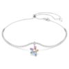 Colier strâns pe gât Ariana Grande X Swarovski cu tăieturi mixte, flori, multicolor, placat cu rodiu Colier strâns pe gât Ariana Grande X Swarovski cu tăieturi mixte, flori, multicolor, placat cu rodiu
