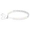Colier strâns pe gât Ariana Grande X Swarovski cu tăieturi mixte, perle de cristal, inimă, alb, placat cu rodiu Colier strâns pe gât Ariana Grande X Swarovski cu tăieturi mixte, perle de cristal, inimă, alb, placat cu rodiu