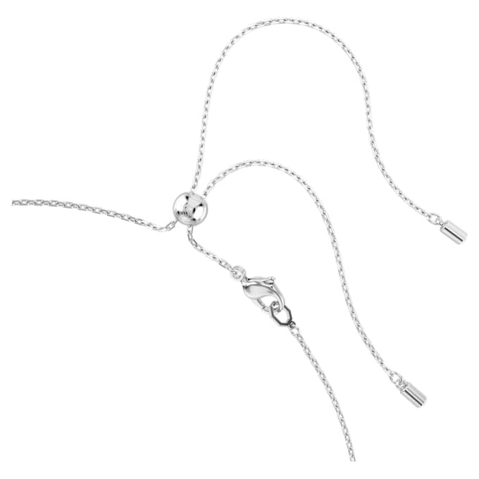 Colier tip choker Matrix cu tăieturi mixte, albastru, placat cu rodiu Colier tip choker Matrix cu tăieturi mixte, albastru, placat cu rodiu