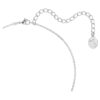 Colier Una cu tăietură octogonală, albastru, placat cu rodiu Colier Una cu tăietură octogonală, albastru, placat cu rodiu