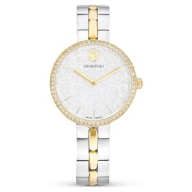 Cosmopolitan Ceas fabricat în Elveția, brățară metalică, nuanță argintie, finisaj din metale mixte Cosmopolitan Ceas fabricat în Elveția, brățară metalică, nuanță argintie, finisaj din metale mixte