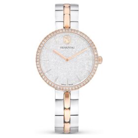 Cosmopolitan Ceas fabricat în Elveția, brățară metalică, nuanță argintie, finisaj din metale mixte Cosmopolitan Ceas fabricat în Elveția, brățară metalică, nuanță argintie, finisaj din metale mixte
