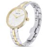 Cosmopolitan Ceas fabricat în Elveția, brățară metalică, nuanță argintie, finisaj din metale mixte Cosmopolitan Ceas fabricat în Elveția, brățară metalică, nuanță argintie, finisaj din metale mixte