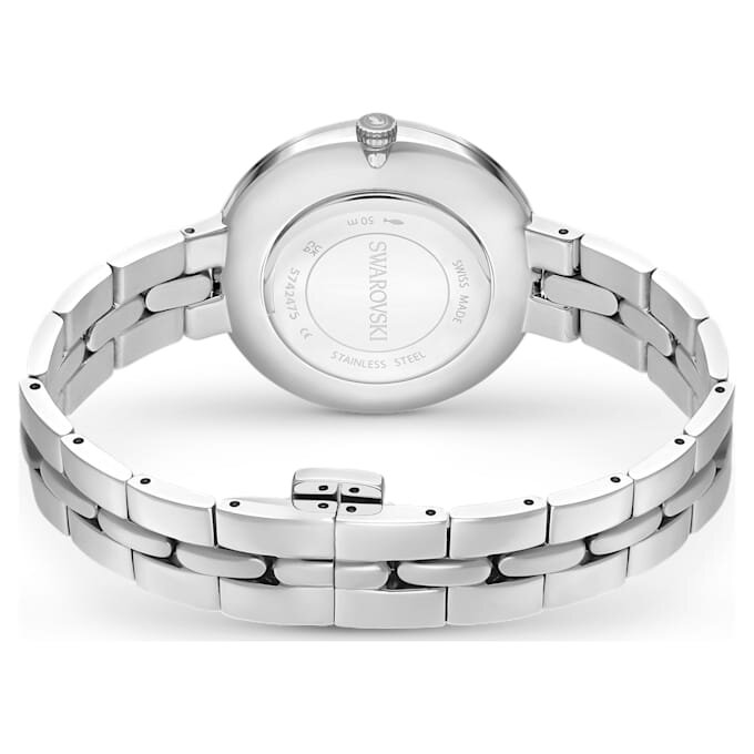 Cosmopolitan, fabricat în Elveția, brățară metalică, nuanță argintie, oțel inoxidabil Cosmopolitan, fabricat în Elveția, brățară metalică, nuanță argintie, oțel inoxidabil