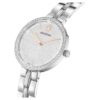 Cosmopolitan, fabricat în Elveția, brățară metalică, nuanță argintie, oțel inoxidabil Cosmopolitan, fabricat în Elveția, brățară metalică, nuanță argintie, oțel inoxidabil