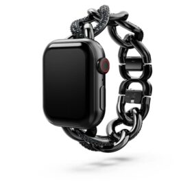 Curea cu lanț pentru Apple Watch® 40 mm și 41 mm, negru, finisaj negru