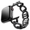 Curea cu lanț pentru Apple Watch® 40 mm și 41 mm, negru, finisaj negru Curea cu lanț pentru Apple Watch® 40 mm și 41 mm, negru, finisaj negru