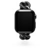Curea cu lanț pentru Apple Watch® 40 mm și 41 mm, negru, finisaj negru Curea cu lanț pentru Apple Watch® 40 mm și 41 mm, negru, finisaj negru