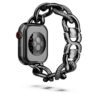 Curea cu lanț pentru Apple Watch® 40 mm și 41 mm, negru, finisaj negru Curea cu lanț pentru Apple Watch® 40 mm și 41 mm, negru, finisaj negru