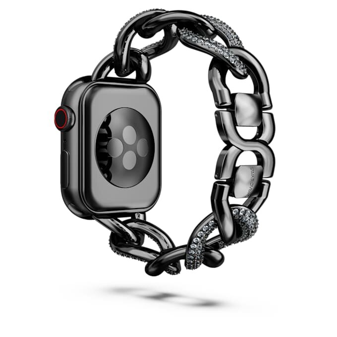 Curea cu lanț pentru Apple Watch® 40 mm și 41 mm, negru, finisaj negru Curea cu lanț pentru Apple Watch® 40 mm și 41 mm, negru, finisaj negru