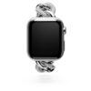 Curea cu lanț pentru Apple Watch® 40 mm și 41 mm, nuanță argintie, oțel inoxidabil Curea cu lanț pentru Apple Watch® 40 mm și 41 mm, nuanță argintie, oțel inoxidabil