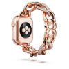 Curea cu lanț pentru Apple Watch® 40 mm și 41 mm, nuanță de aur roz, finisaj în nuanță de aur roz Curea cu lanț pentru Apple Watch® 40 mm și 41 mm, nuanță de aur roz, finisaj în nuanță de aur roz