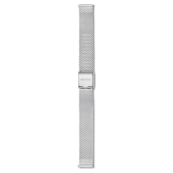 Curea de ceas cu lățimea de 13 mm (0,51″), metalică, nuanță argintie, oțel inoxidabil Curea de ceas cu lățimea de 13 mm (0,51″), metalică, nuanță argintie, oțel inoxidabil