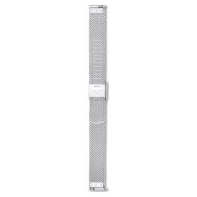 Curea de ceas cu lățimea de 13 mm (0,51″), metalică, nuanță argintie, oțel inoxidabil Curea de ceas cu lățimea de 13 mm (0,51″), metalică, nuanță argintie, oțel inoxidabil