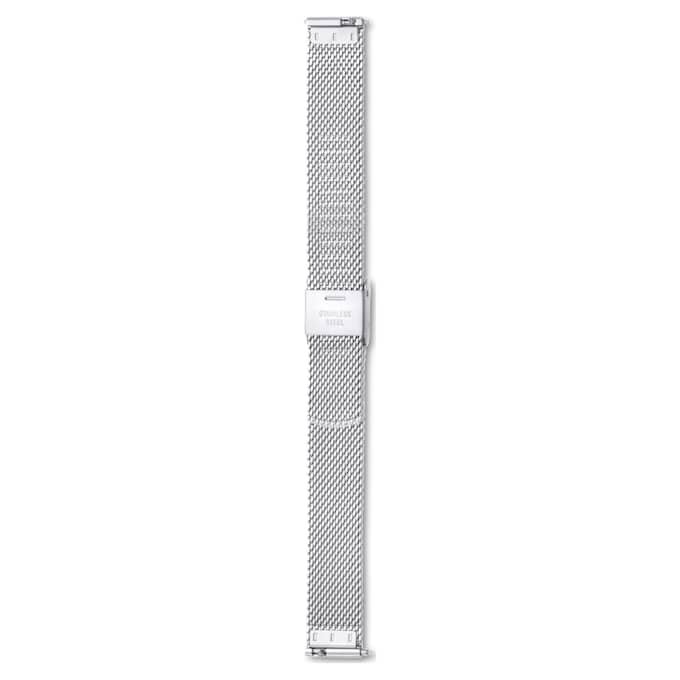Curea de ceas cu lățimea de 13 mm (0,51″), metalică, nuanță argintie, oțel inoxidabil Curea de ceas cu lățimea de 13 mm (0,51″), metalică, nuanță argintie, oțel inoxidabil