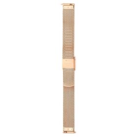Curea de ceas cu lățimea de 13 mm (0,51″), metalică, nuanță aur roz, finisaj aur roz Curea de ceas cu lățimea de 13 mm (0,51″), metalică, nuanță aur roz, finisaj aur roz