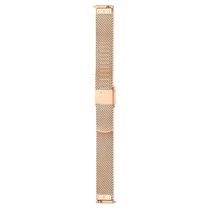 Curea de ceas cu lățimea de 13 mm (0,51″), metalică, nuanță aur roz, finisaj aur roz Curea de ceas cu lățimea de 13 mm (0,51″), metalică, nuanță aur roz, finisaj aur roz