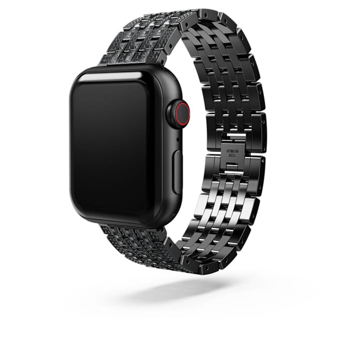 Curea Princess pentru Apple Watch® 40 mm și 41 mm, negru, finisaj negru Curea Princess pentru Apple Watch® 40 mm și 41 mm, negru, finisaj negru