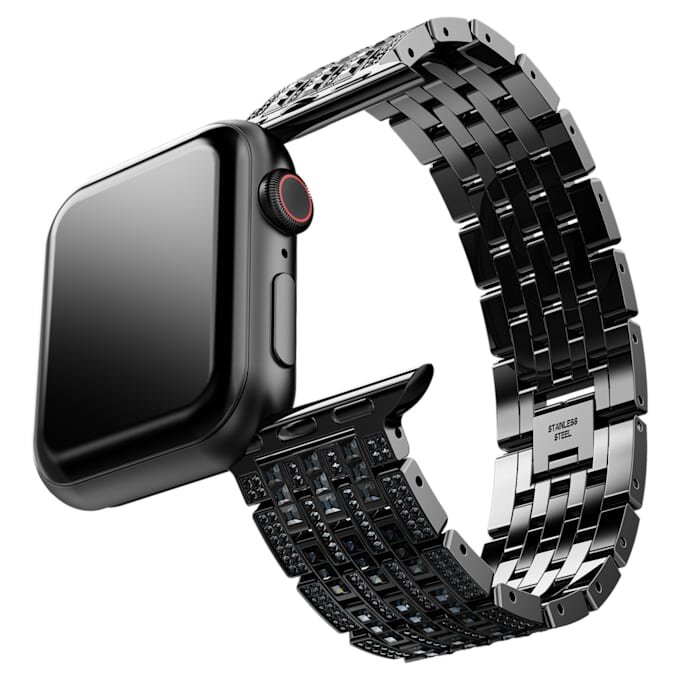 Curea Princess pentru Apple Watch® 40 mm și 41 mm, negru, finisaj negru Curea Princess pentru Apple Watch® 40 mm și 41 mm, negru, finisaj negru