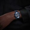 Dextera Chrono 39 mm, fabricat în Elveția, brățară metalică, albastru, finisaj albastru Dextera Chrono 39 mm, fabricat în Elveția, brățară metalică, albastru, finisaj albastru