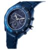 Dextera Chrono 39 mm, fabricat în Elveția, brățară metalică, albastru, finisaj albastru Dextera Chrono 39 mm, fabricat în Elveția, brățară metalică, albastru, finisaj albastru