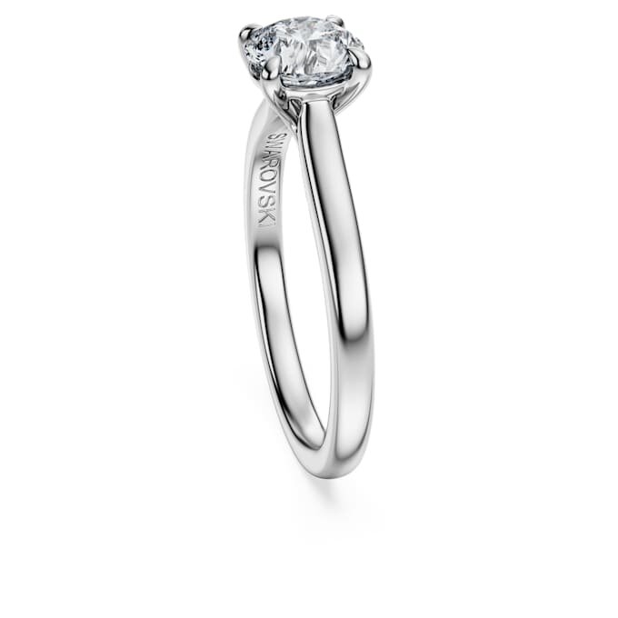 Diamante de laborator Eternity, 1 carat în total, formă rotundă, aur alb de 14K Diamante de laborator Eternity, 1 carat în total, formă rotundă, aur alb de 14K